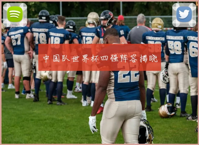 中国队世界杯四强阵容揭晓